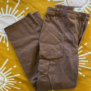 Size 9 long hollister utility pants